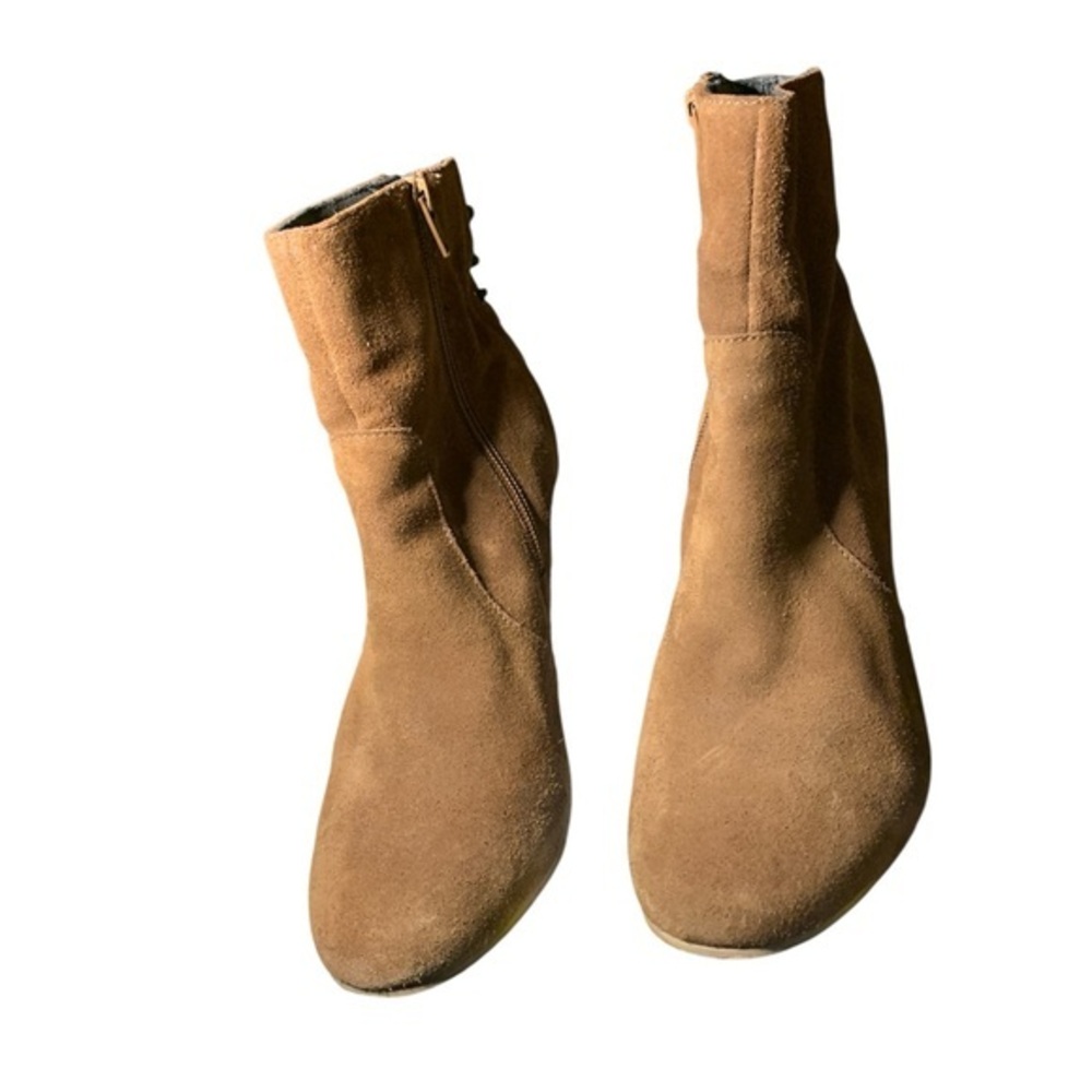 STEVE MADDEN Rochelle Suede Lace Back Bootie